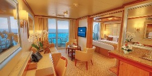 Croisière PCL Princess Majestic suite penthouse