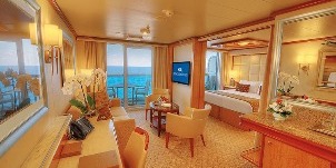Croisière PCL Princess Majestic suite penthouse