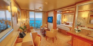 Croisière PCL Princess Royal suite penthouse