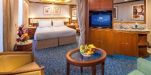 Croisière PCL Princess Star suite penthouse