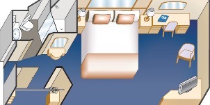 Croisière PCL Princess Sun Intérieure Plan