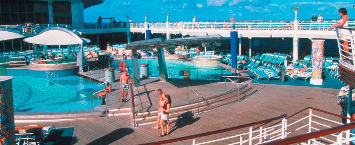 Croisière RCI Royal Caribbean Adventure of the Seas Solarium