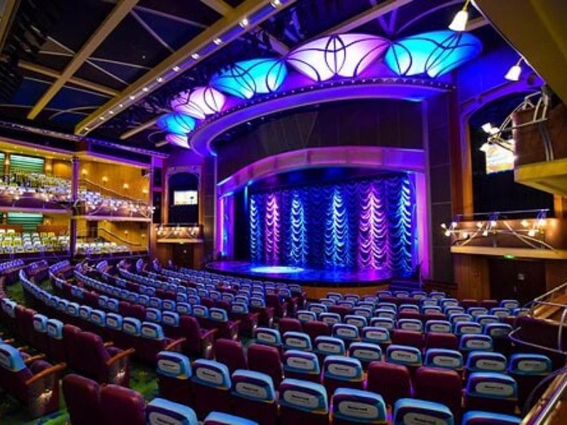 Croisière RCI Royal Caribbean Adventure of the Seas Théâtre