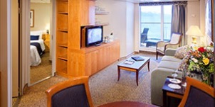 Croisière RCI Royal caribbean Brilliance of the seas Suite de l'armateur - 2 chambres 