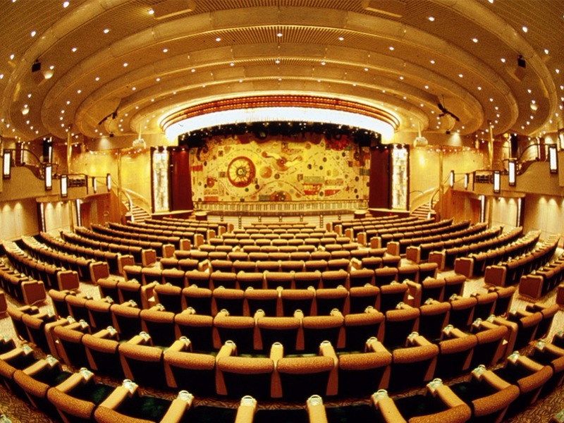 Croisière RCI Royal Caribbean Enchantment of the Seas Théâtre Orpheum