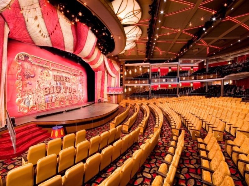 Croisière Rci Royal Caribbean Independence of the Seas Théâtre Alhambra