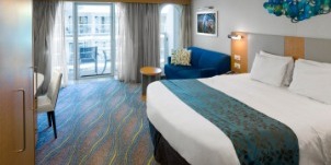 Croisière RCI Royal Caribbean International Allure of the Seas Balcon avec Vue sur le Boardwalk