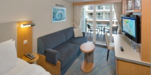 Croisière RCI Royal Caribbean International Allure of the seas Balcon avec vue sur le Central Park