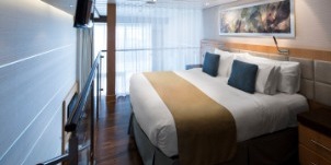 Croisière RCI Royal Caribbean International Allure of the Seas Suite Crown Loft avec balcon