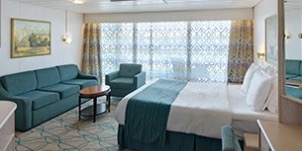 Croisière RCI Royal caribbean international Rhapsody of the seas Suite junior avec balcon adaptée