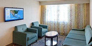 Croisière RCI Royal caribbean international Rhapsody of the seas Suite vue mer