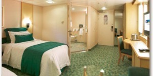 Croisière RCI Royal Caribbean Jewel of the Seas Cabine Intérieure adaptée