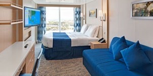 Croisière RCI Royal Caribbean Navigator of the Seas Spacieuse panoramique avec vue mer