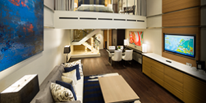 Croisière RCI Royal Caribbean Ovation of the Seas Suite Sky Loft avec Balcon