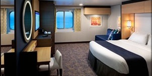 Croisière RCI Royal Caribbean Ovation of the Seas Vue mer adaptée