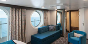 Croisière RCI Royal Caribbean Utopia of the Seas Vue mer ultra spacieuse avec grand balcon