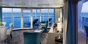 Croisière RCI Royal Caribbean Wonder of the Seas Suite AquaTheater spacieuse – 2 chambres avec grand balcon