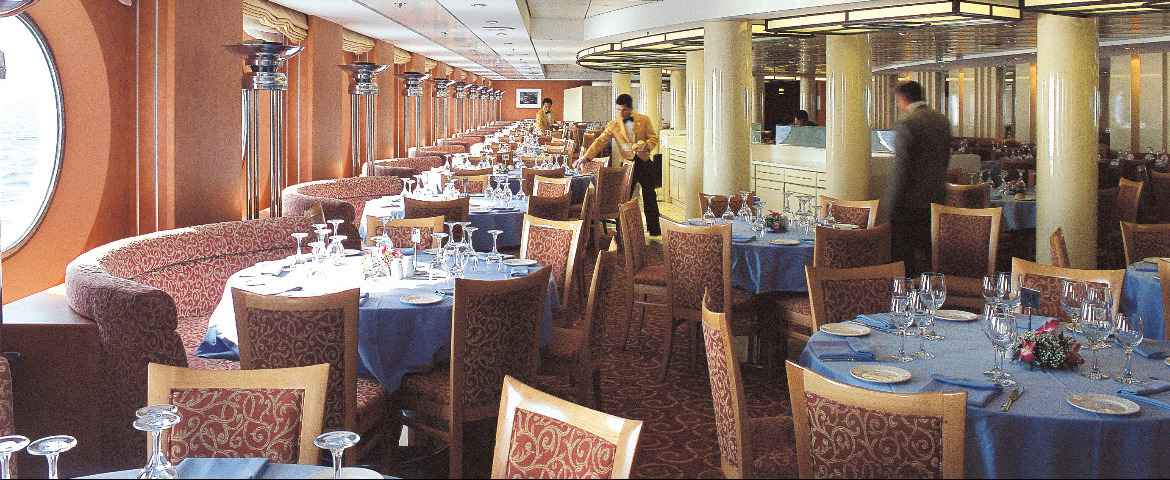 Croisières MSC Armonia Restaurant Marco Polo