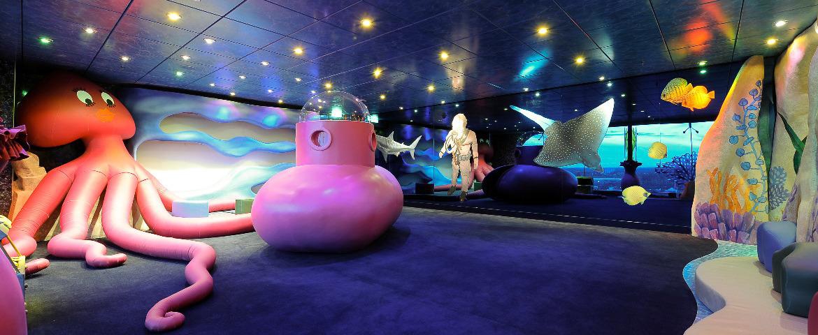 Croisières MSC Magnifica Salle de Jeux Sous-Marine
