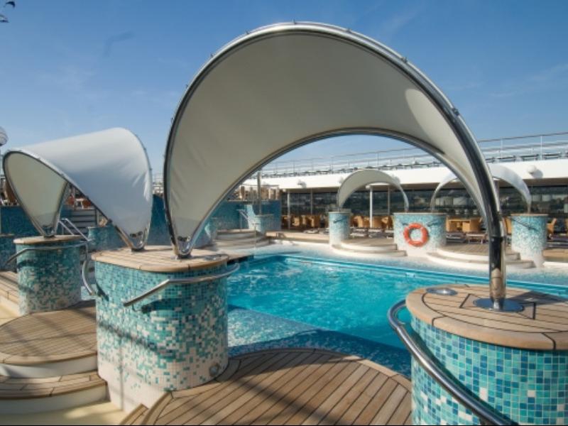 Croisières MSC Orchestra Piscine Acapulco