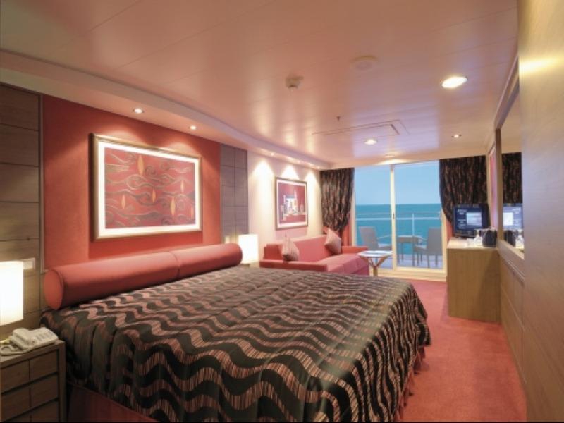 MSC croisières Poesia Cabine Balcon