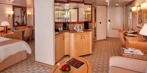 Cunard Cruise Line Croisière Queen Elizabeth Cabine penthouse