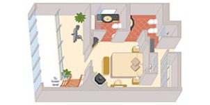 Cunard Cruise Line Croisière Queen mary 2 cabine duplex et suites