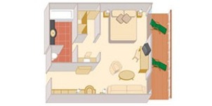 Cunard Cruise Line Croisière Queen mary 2 cabine suite queens