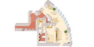 Cunard Cruise Line Croisière Queen mary 2 cabine suite Royale