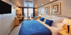 Cunard Cruise Line Croisière Queen Victoria cabine club avec balcon