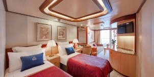 Cunard Cruise Line Croisière Queen Victoria cabine suite Princess