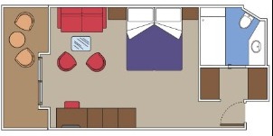 Msc Croisière Meraviglia Cabine Suite De Luxe