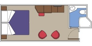 Msc Croisière Meraviglia Cabine Yacht Club Intérieure