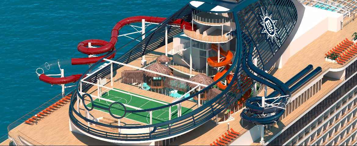 MSC Croisières Seaside Parc aquatique