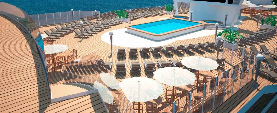 MSC Croisières Seaside Piscine 