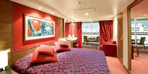 msc croisières balcon chambre à coucher
