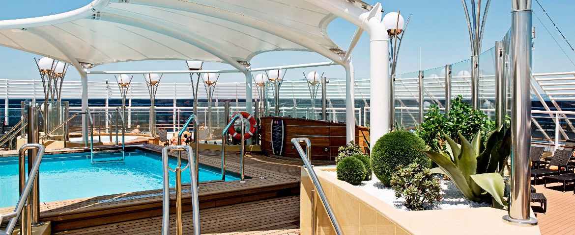 MSC Croisières Splendida Piscine du Yacht club