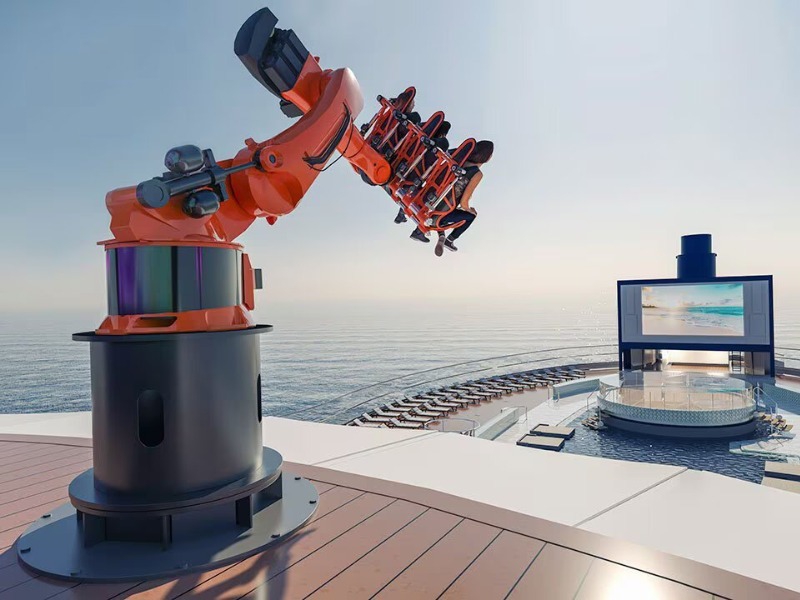 msc cruises msc seascape robotron