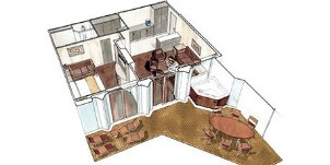 msc cruises msc seaside yacht club suite royale