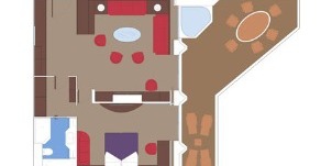 msc seashore yacht club royale suite plan 