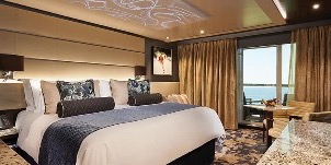 Croisières NCL Norwegian Cruise Line Bliss The Haven Penthouse sur cour avec balcon