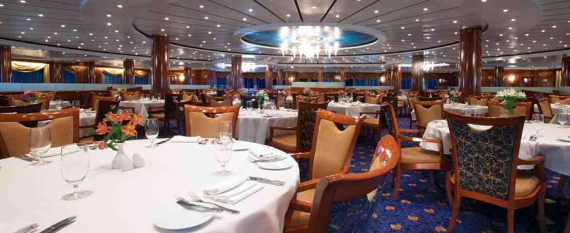 Croisière Norwegian Sun Restaurant Seven Seas