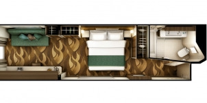 ncl norwegian escape cabine vue mer plan