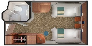 Ncl norwegian Pride of America vue mer obstruée