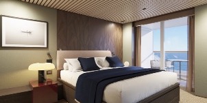 NCL Norwegian Prima Suite Du Propriétaire The Haven Avec Chambre Principale Et grand Balcon