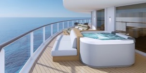 NCL Norwegian Prima Suite Du Propriétaire The Haven Deluxe Avec Grand Balcon