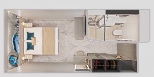 NCL Norwegian Viva Intérieure Plan