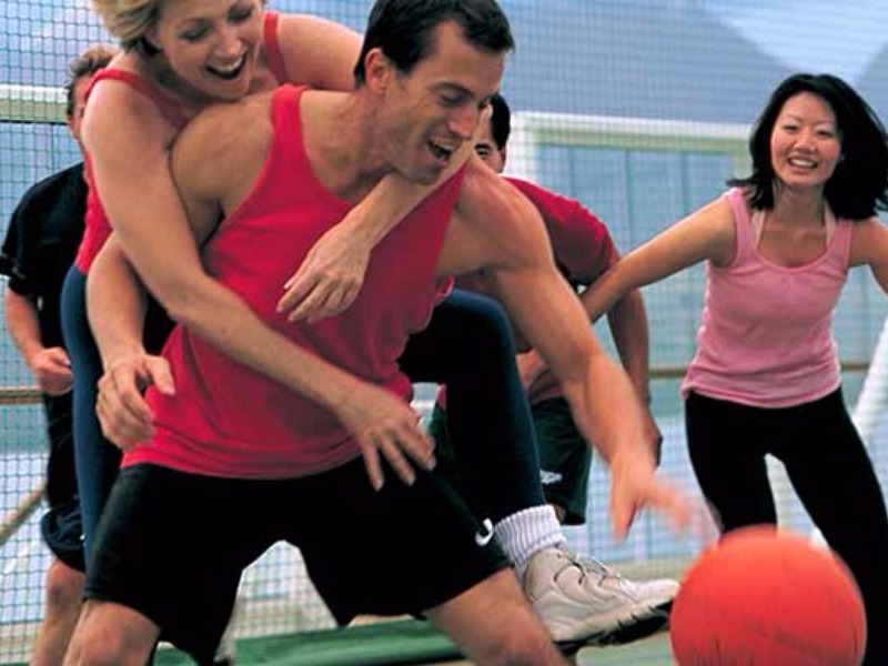 Croisière Norwegian Sun Terrain de basketball et volleyball