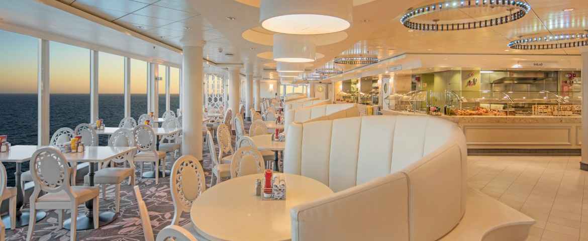 Croisière Norwegian Epic Garden Café