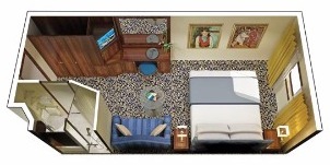 Oceania Cruise Line Croisière Insignia cabine De luxe avec vue mer